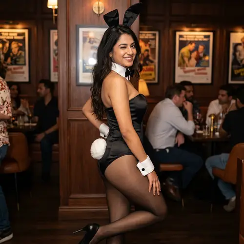 Playful Bunny Girl Costume for Fun Occasions