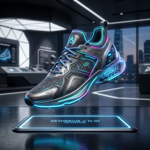 Elegant Futuristic Sneakers with Innovative Design | Brand