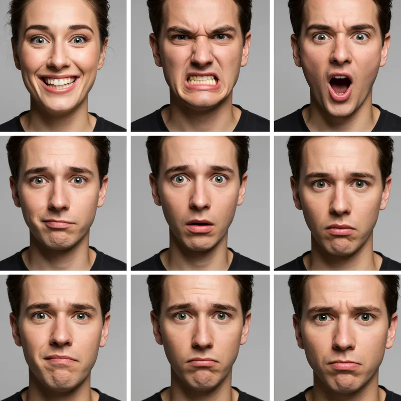 Facial Expressions: Joy, Anger, Surprise & More