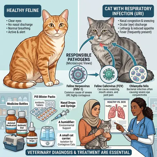 Understanding Feline Respiratory Infections: Causes & Treatment