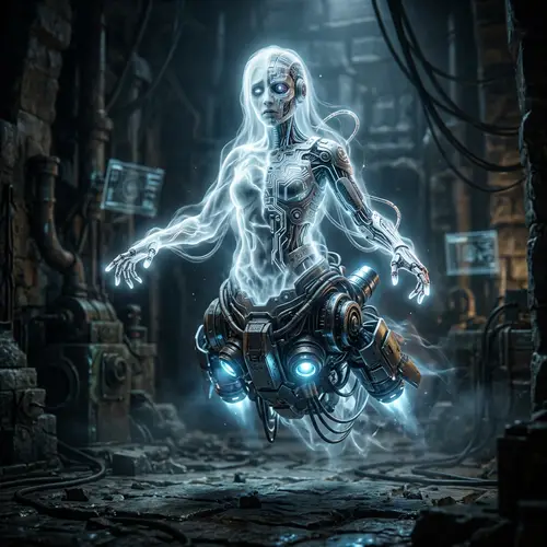Cyborg Ghost: Merging Afterlife with Technology