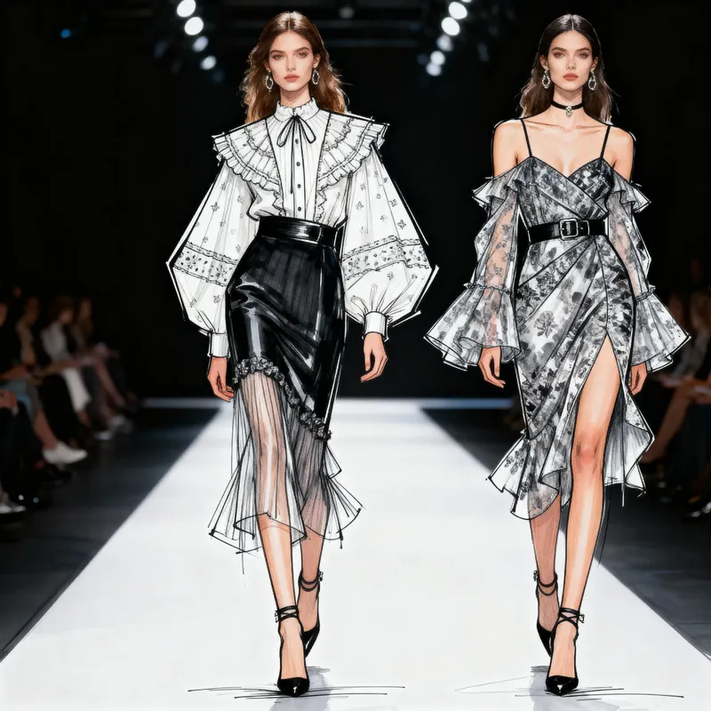 Fashion Design Illustrations: Haute Couture & Ready-to-Wear