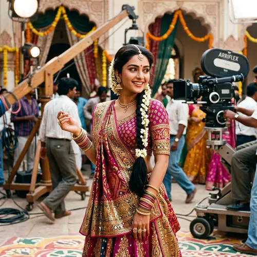 Capturing the Essence of Indian Cinema: Classic 80s and 90s Style