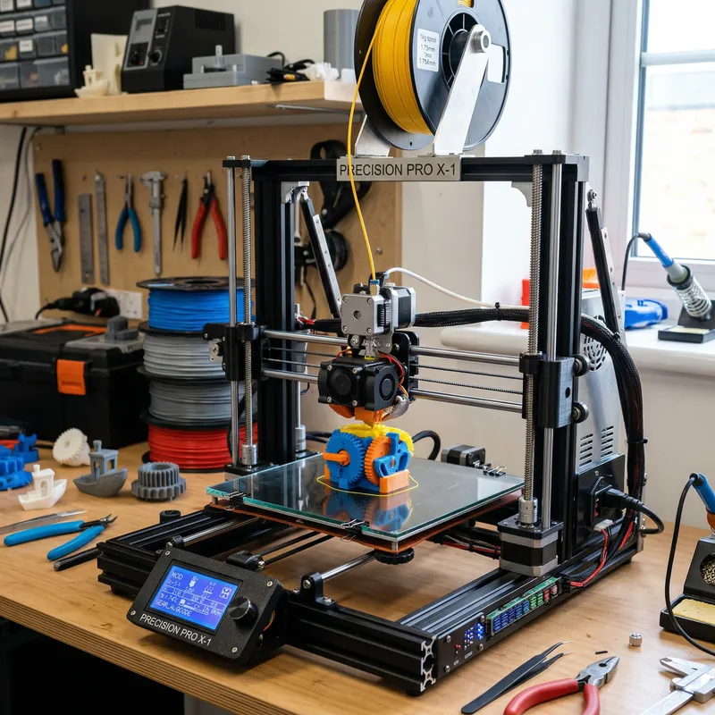 3D Printer with Detailed Features