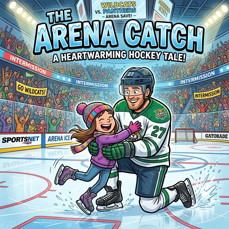 Epic Ice Hockey Rescue: Cartoon Arena Action