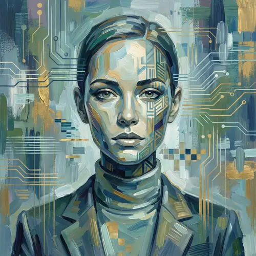 Stylized AI Avatar with Artistic Effects