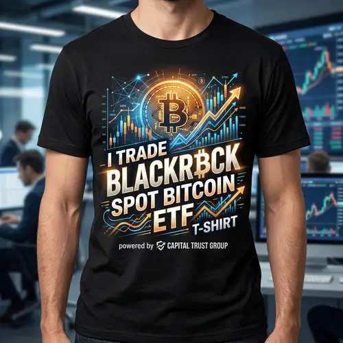 Dynamic Trading T-Shirt | Bitcoin ETF Apparel by Capital Trust Group