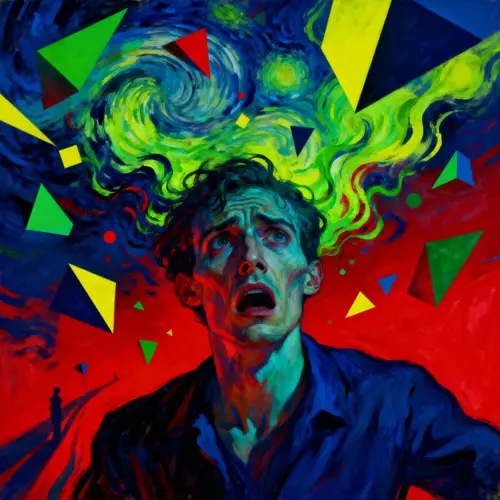 Surreal Stress Imagery: Embrace the Chaos