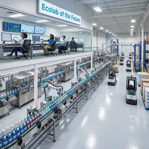 Futuristic Factory Automation: Ecolab of the Future