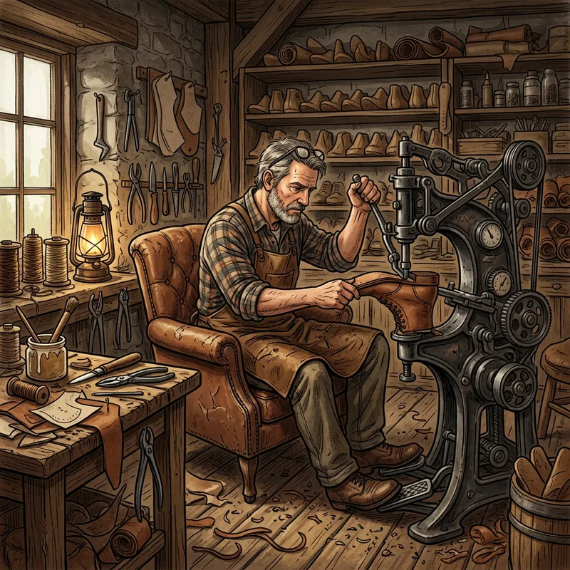 Cobbler's Workshop: Engineering Footwear Lasting Machine