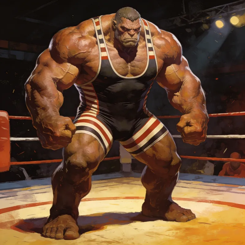 Titan Wrestling Singlet - Power and Performance