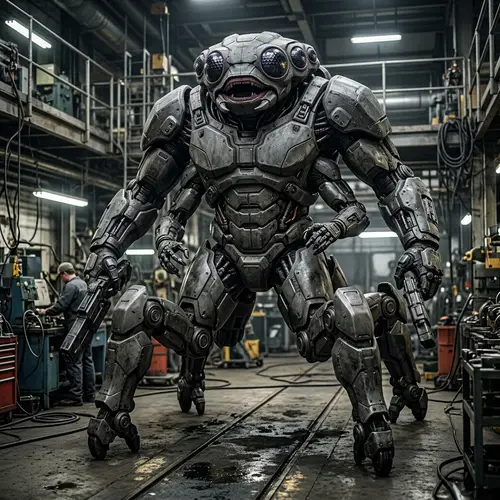 Discover the Mighty Armaturax: A Gigantic Exoskeleton Beast