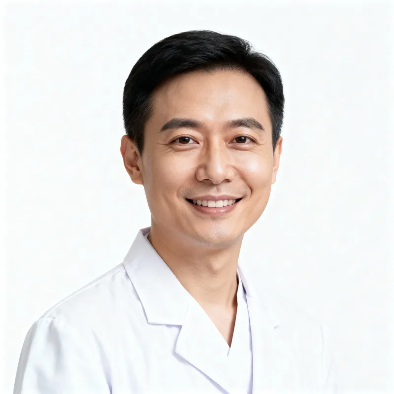 Trusted Doctor Headshot in White Coat