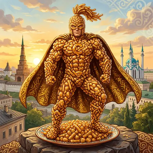 Chak-Chak Superhero: Crunchy & Enticing Design