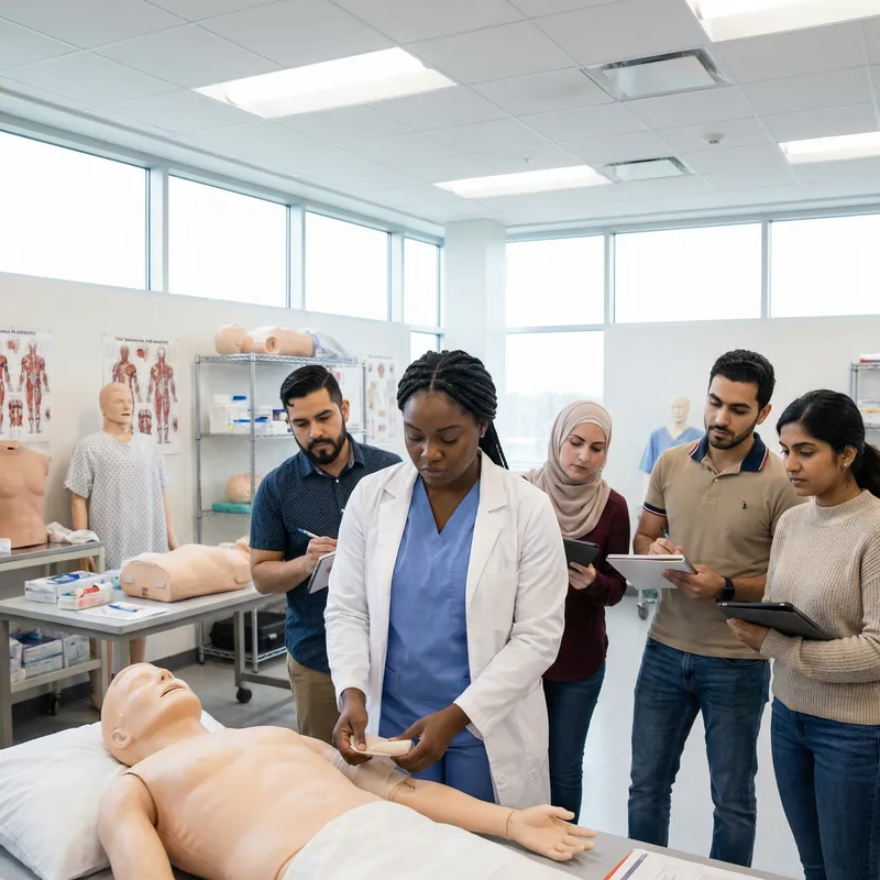 Nursing Class: Education, Diversity & Practical Skills