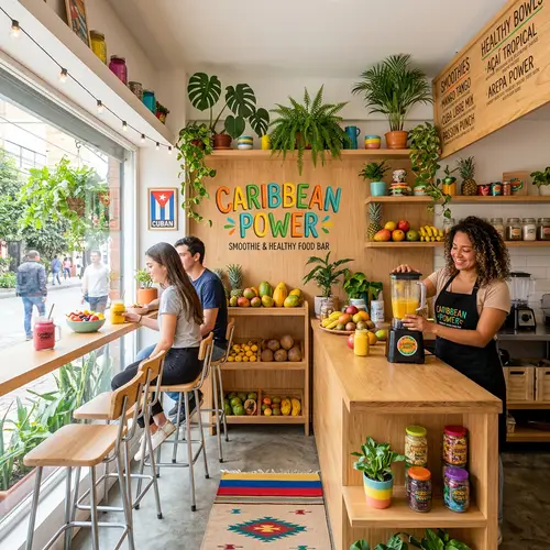 Caribbean Power: Healthy Smoothie Bar & Eatery