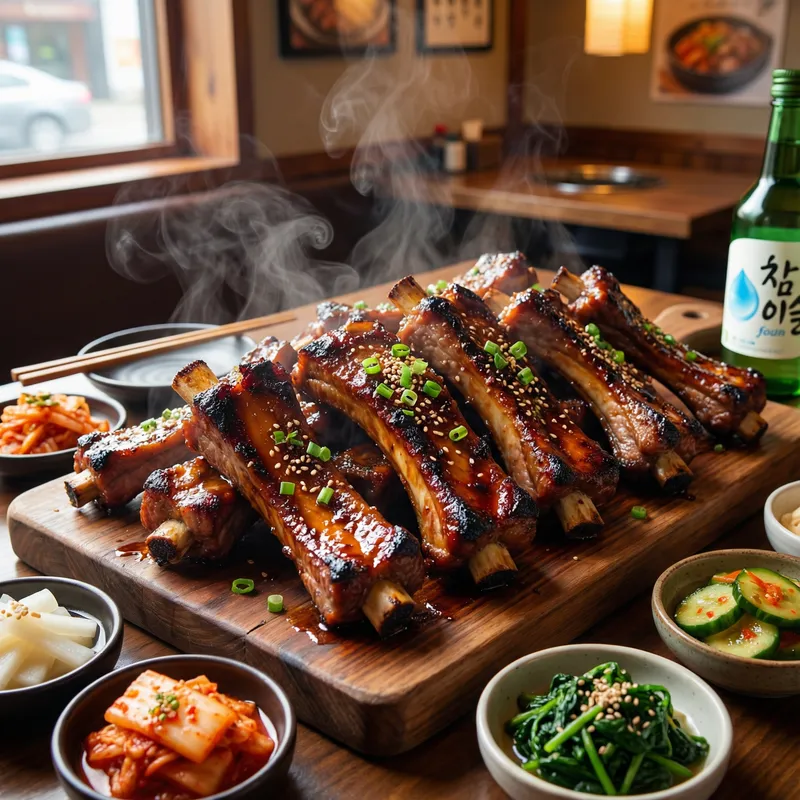 Delicious Korean Pork Ribs Recipe Delicious Korean Pork Ribs Recipe