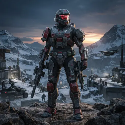 Halo Spartan II: Connor Mayne - Captain Crimson-179