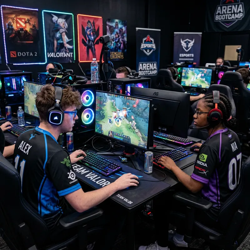 Intense Esports Gaming Characters