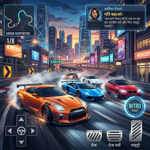 High-Speed Racing Game 'NFS No Limits' in Hindi - Part 1