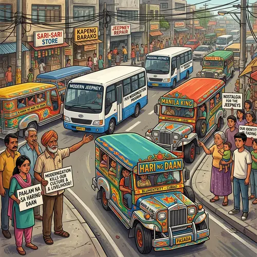 Impact of Modernizing Traditional Jeepneys on Filipino Culture