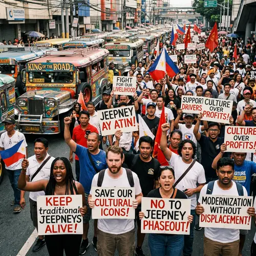 Modernization of Jeepneys: Diverse Public Demonstration