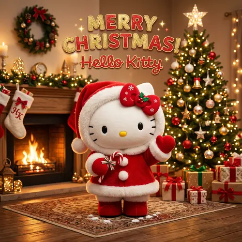 Christmas Hello Kitty: Festive Charm & Cheer