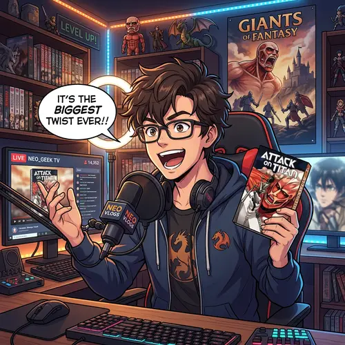 Anime Blogger Discusses Giant Fantasy Series | Eduard Peretz