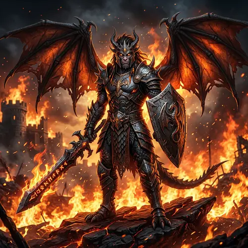 Dragon Warrior in 8K Resolution