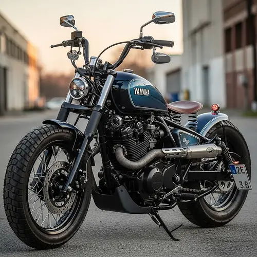 Yamaha YTX Bobber: Heavy Modifications Inspired by FZ