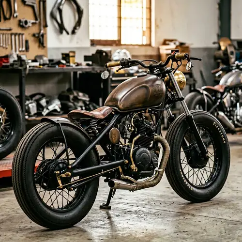 Yamaha YTX Bobber: Heavy Modifications Inspired by FZ