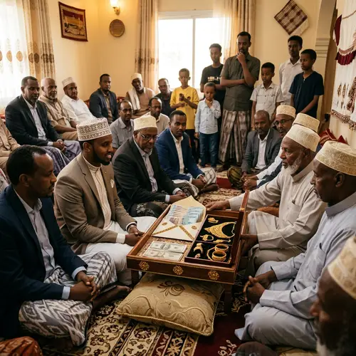 Somali Wedding Traditions: Groom's Gift Ceremony