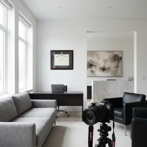 Minimalist Lawyer's Office: Elegance and Professionalism