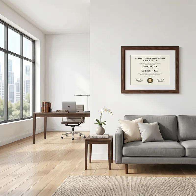 Tranquil and Professional Law Office: Minimalist Design Showcase