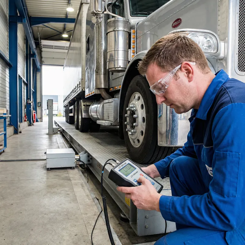 Expert Truck Weighing Scale Testing with Model LCT-Ultimate