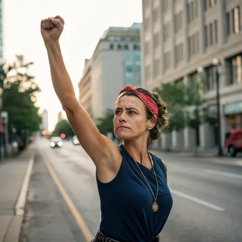 Empowered Women Show Resistance and Strength