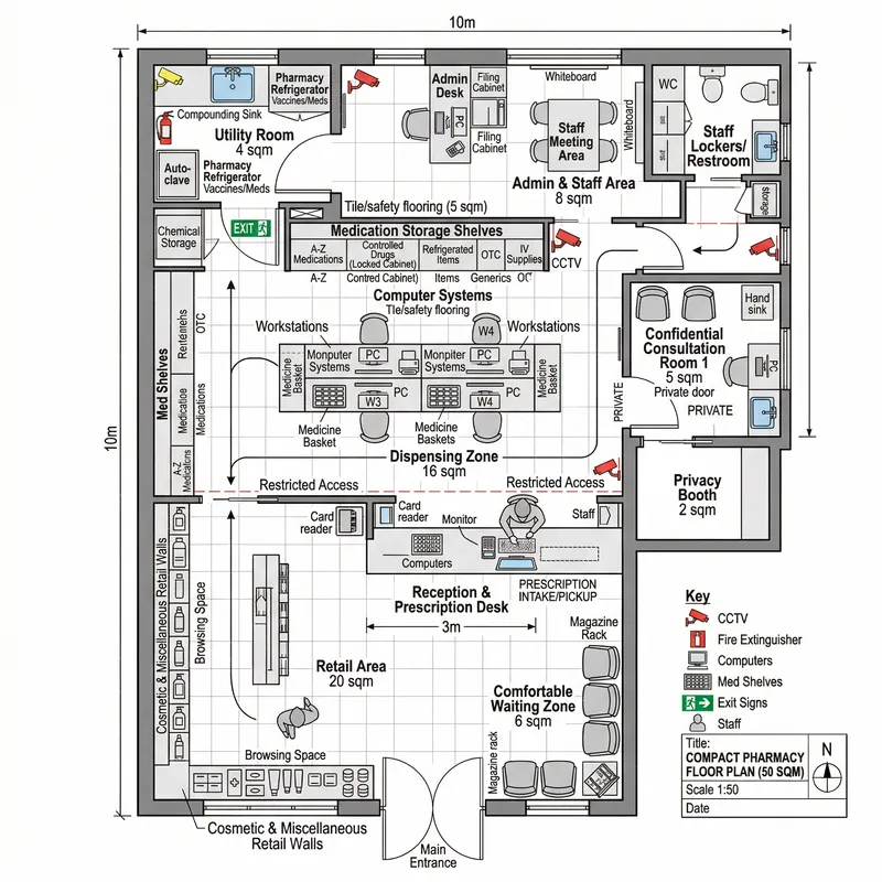 Compact Pharmacy Layout Design Ideas Compact Pharmacy Layout Design Ideas