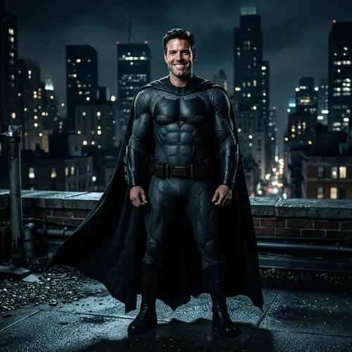 Smiling Batman: A Hero in the Darkness