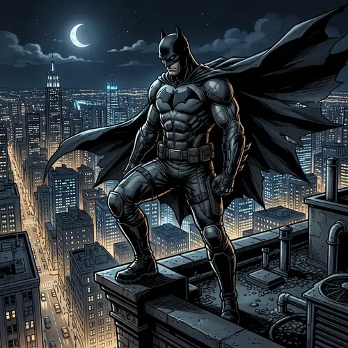 Batman Defeated: A Hero’s Triumph on the Rooftop