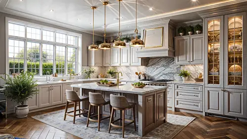 Custom Kitchen Interior Design Solutions