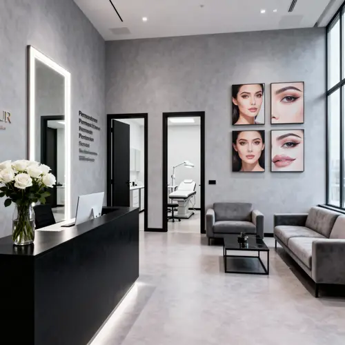 Stylish Beauty Salon for Permanent Makeup Services