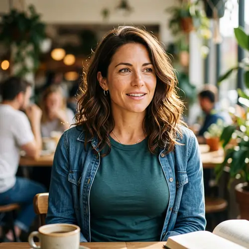 Stunning Mid-30s Brunette with Playful Charisma