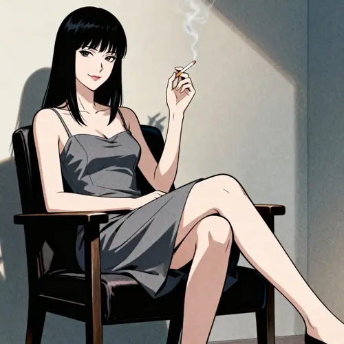 Tomie from Junji Ito's Manga - Anime Character Art