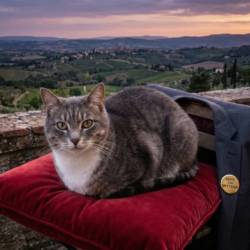 Geir Pollestad as a Charming Cat