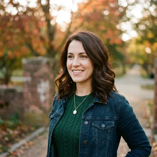 Stunning Woman with an Ample Bust