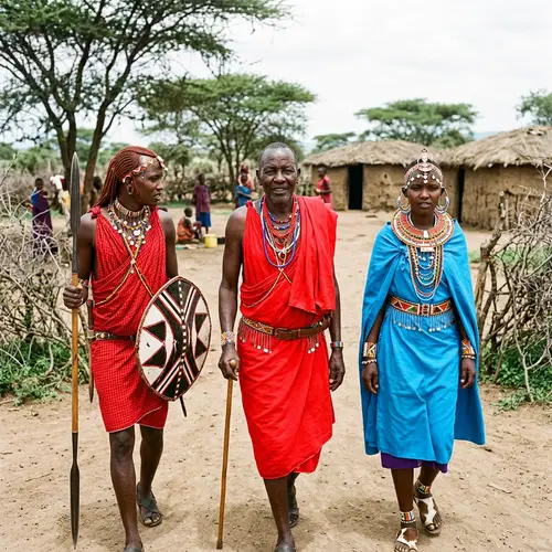 Authentic African Tribe Costume for Celebrations