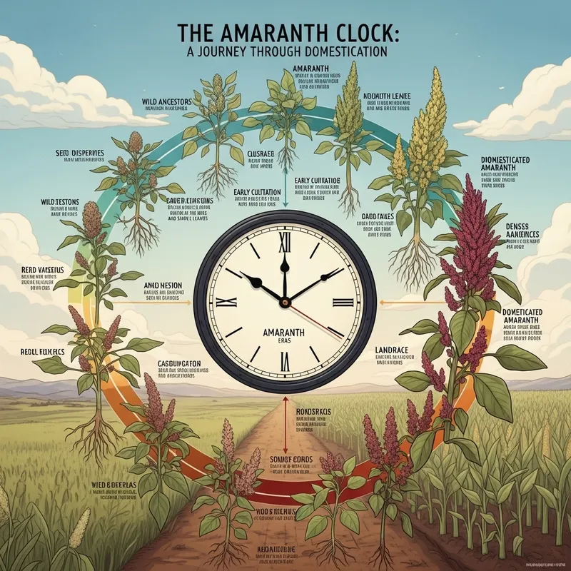 Evolution of Domesticated Amaranth Poster