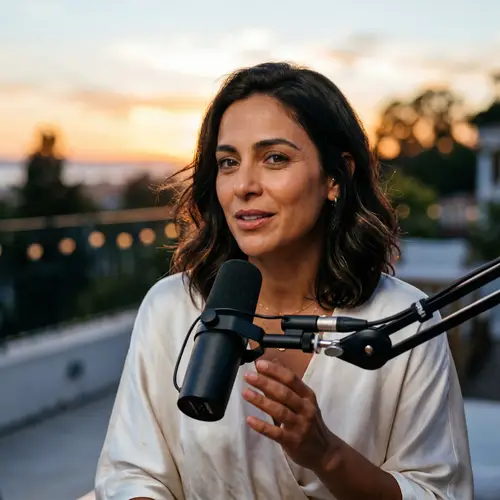 Oriana Castillo: Elegant Cinematic Close-Up in Silk Dress