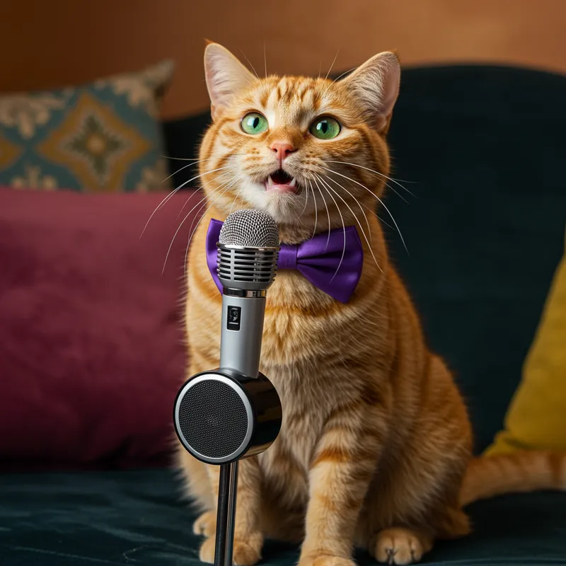 Singing Cat: A Feline Star