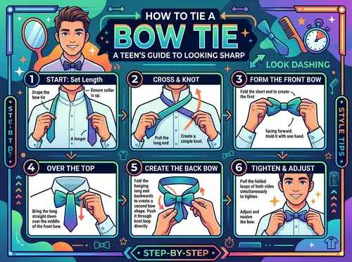 How to Tie a Bow Tie: A Teen's Guide